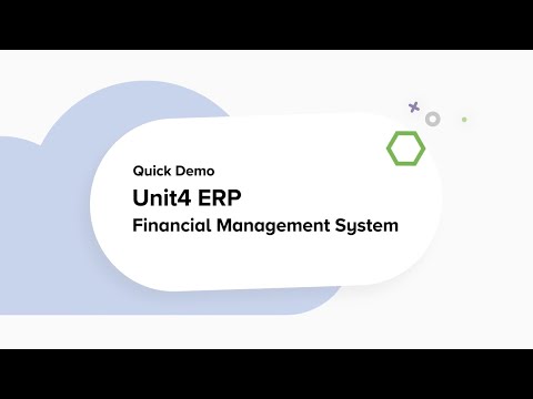 Unit4 ERP - Financial Management System