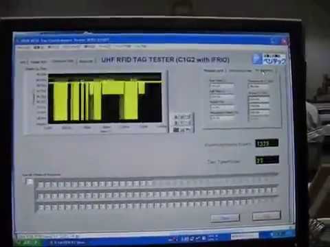RFID Tag Tester for production line