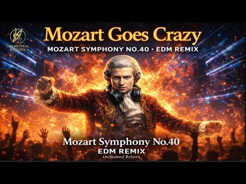 Mozart Goes Crazy – Symphony No. 40 (EDM Remix) | Orchestral Reborn