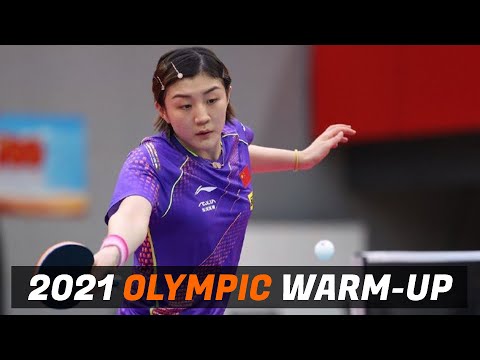 Chen Meng vs He Zhuojia | 2021 Chinese Warm-up for Olympic