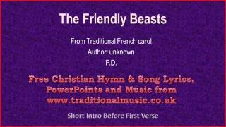 The Friendly Beasts - Christmas Carols Lyrics & Music