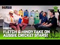 Fletch & Hindy interrogate Uzzie and Cummins - Cricket Crossover! | Matty Johns | Fox League
