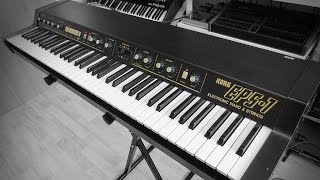 Video thumbnail for KORG EPS-1 "Electronic Piano & Strings" (1983) by RetroSound