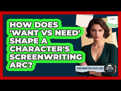 How Does 'Want Vs Need' Shape A Character's Screenwriting Arc? - Screenwriter's Cheat Code