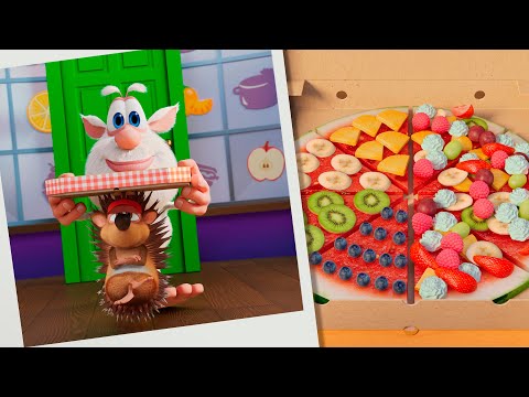 Booba’s World 🍕 Food Puzzle: Fruit Pizza | Episode 14 | Funny Cartoons for Kids