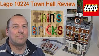 Lego 10224 Town Hall Modular Building Review.