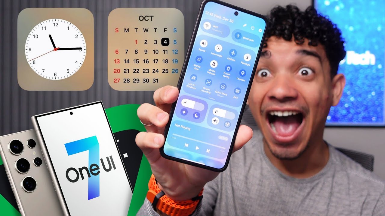 😍 One UI 7.0 tem PRIMEIROS VÍDEOS vazados - Veja!