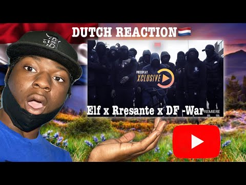 🇺🇸LIVE REACTION TO #DUTCHDRILL Elf x Rresstante x DF - War (Prod. Rtrap) (Music Video) | Pressplay