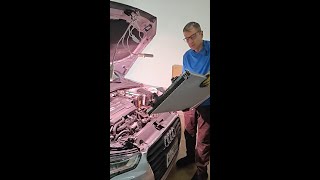 Audi A3 radiator removal easy, 2015 to 2020, no bumper / front end removal 8V