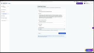 3. Create New Project