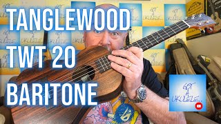Video thumbnail for Got A Ukulele Reviews - Tanglewood Tiare TWT 20 Baritone by GotAUkulele