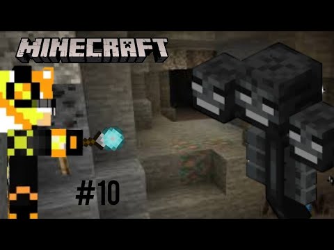 Unbelievable! Pro gamer takes on the wither boss in magical Minecraft world!