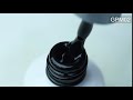 Gel varnish Atica Deep Black GPM02 (black, enamel), 7.5 ml