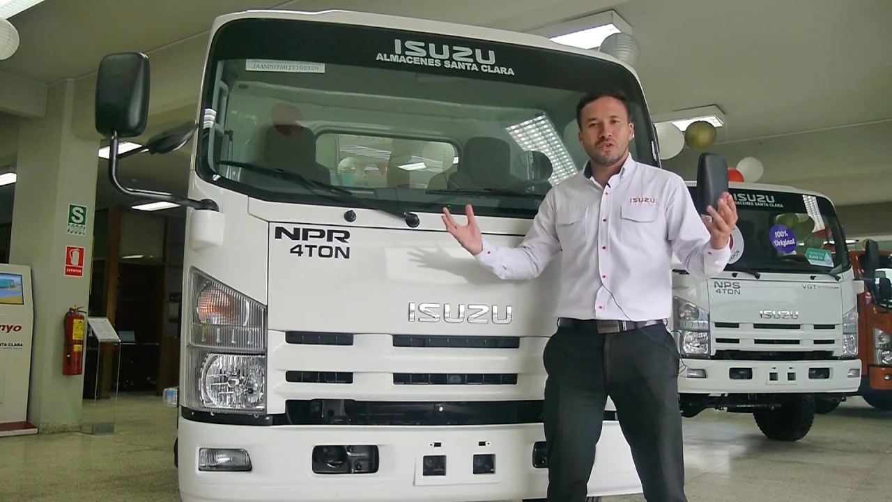 Beneficios del camión Isuzu de 4 toneladas