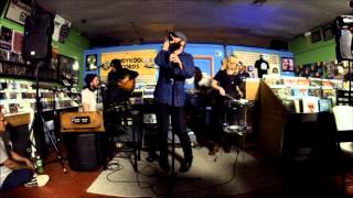 The Black Angels in store at Daddy Kool Records in St.Petersburg, Florida