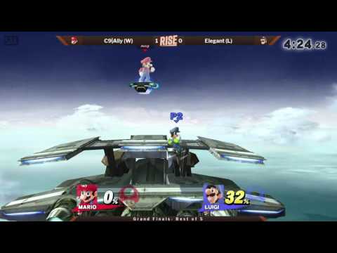 Rise 2017 Grand Finals - C9|Ally (Mario) vs Elegant (Luigi)