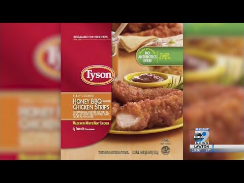 Tyson Chicken Strips Recalled