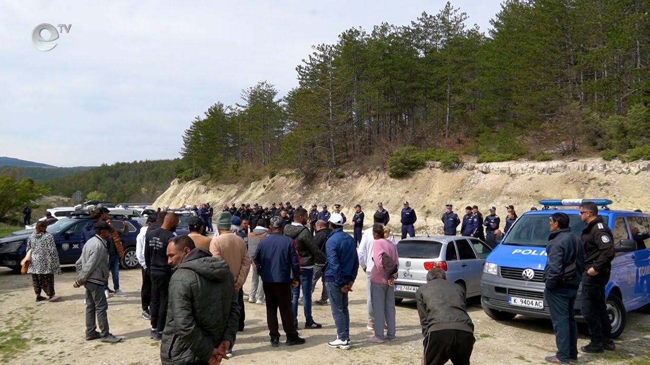 Роми от кърджалийското село Перперек излязоха на протест с искане за по-добри битови условия