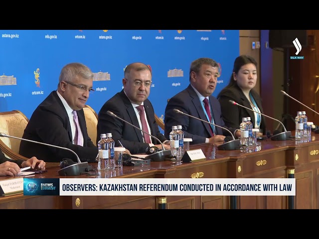 Observers: Kazakhstan referendum conducted in accordance with law