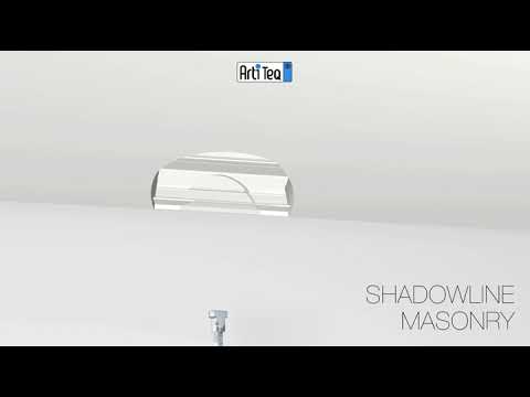 Installation Cimaise Shadowline