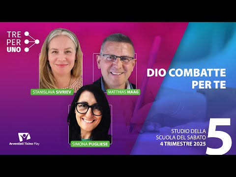 Lezione 5 | Dio combatte per te | Scuola del sabato | Tre Per Uno | 4T 2025