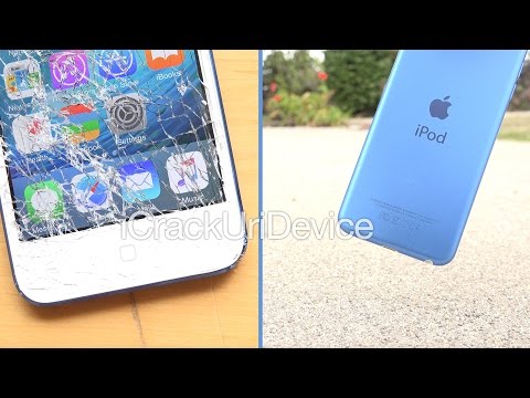 iPod Touch 6th Generation Drop Test - Thrown Off Roof!
