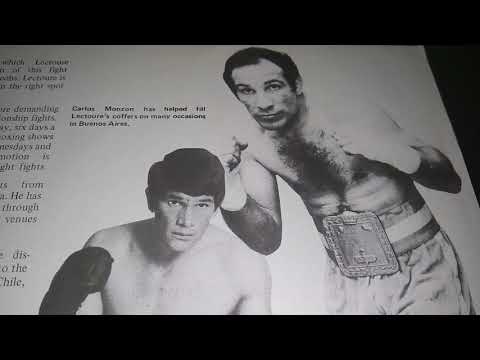 Scrapbook Boxing's Museum of the Forgotten fisticuffs series PT 340 nicolino locche