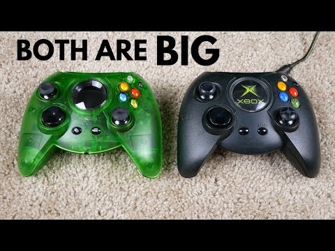 Xbox One Duke Controller vs Original Xbox Duke Controller!