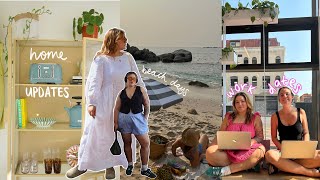 WEEKLY VLOG  |  Home Updates, Creating Content, Beach Days & Work Dates   |  LeChelle Aldridge