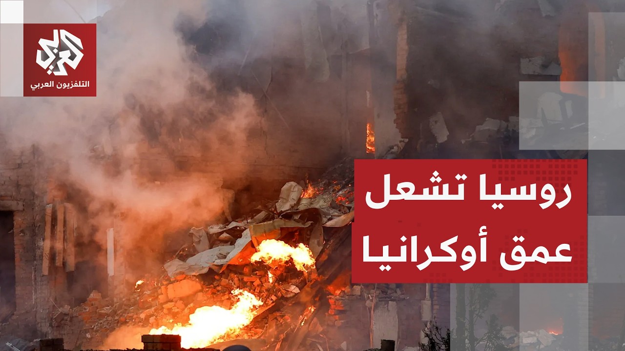 هجوم روسي عنيف بمئات المسيرات وعشرات الصواريخ على العاصمة الأوكرانية كييف