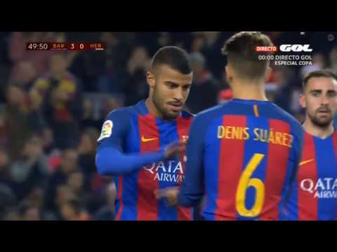 Барселона - Эркулес 3:0 Гол Рафинья 21.12.2016