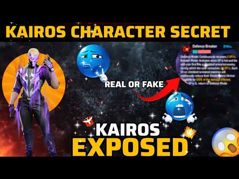 KAIROS CHARACTER SECRET - Kairos Character Skill Explained in Detail