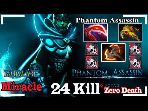 Godlike [Phantom Assassin] Midlane EZ Game 24 Kill | Immortal Pro Gameplay Dota 2 | Dota 2 Sroksre