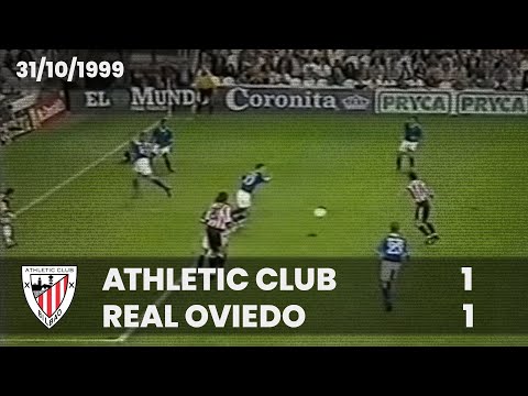 ⚽️ [Liga 99/00] J10 I Athletic Club 1 - Real Oviedo 1 I LABURPENA