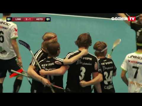 All the goals from B18 LINKÖPINGS IBK - ÅSTORP/KVIDINGE IBS in Gothia Innebandy Finals 2016