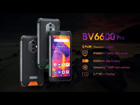 Смартфон Blackview BV6600 Pro 4/64GB Dual Sim Black (6931548306955)