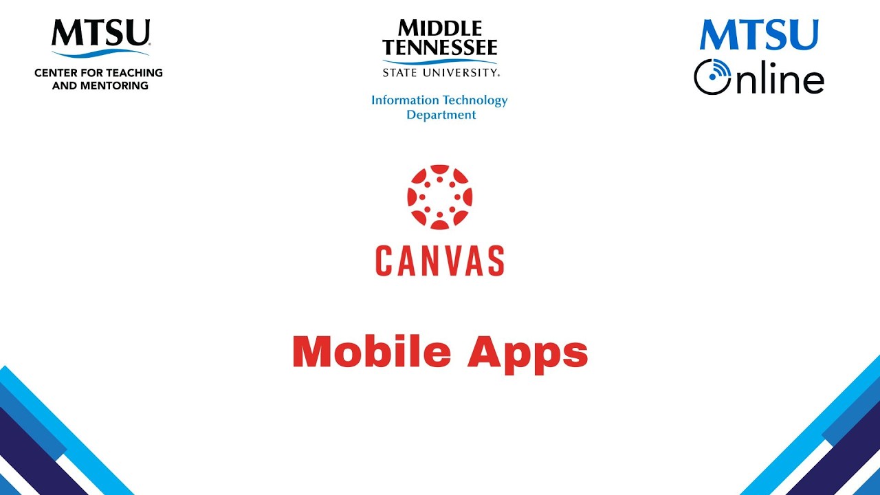 Canvas Mobile apps