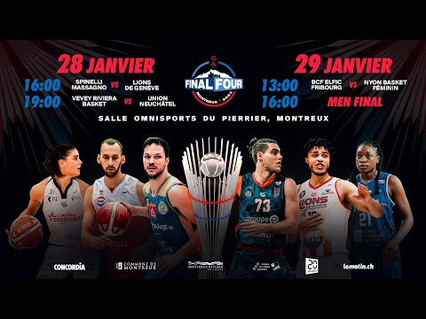 SBL Cup 2023 - Semi Final 2: VEVEY RIVIERA BASKET vs. UNION NEUCHATEL