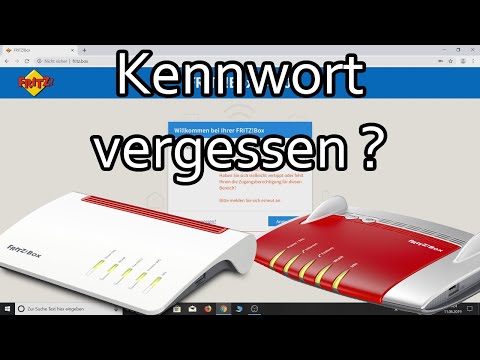 Fritzbox Kennwort vergessen - Werkseinstellungen wiederherstellen