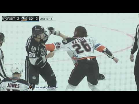 Kurtis MacDermid vs Luke Gazdic