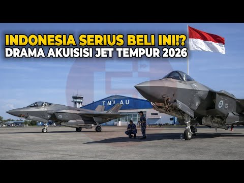 THE FUTURE OF THE TNI AU'S FIGHTER FLEET! Indonesia to Acquire 6 World-Class Fighter Jets by 2026