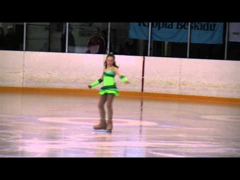 8 Nadia SLESZYNSKA MiniEuropa 2014 Silver Girls   Free Skating
