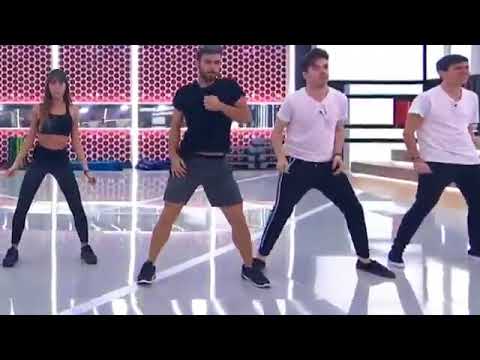 Comparación entre Agoney, Roi y Alfred bailando en Clase de Sheila Ortega 4-1-18