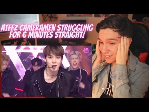 DANCER REACTS TO ATEEZ | "ateez's cameramen struggling for 6 minutes straight"