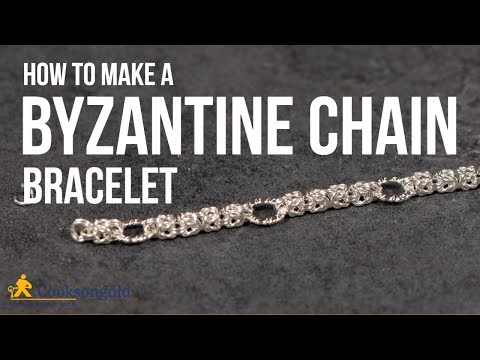 How To Make A Byzantine Chain Bracelet