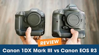 Video thumbnail for Canon R3 vs Canon 1DX Mark III | Battle of the Full Frame Flagship Camera by Lensrentals