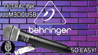 Video thumbnail for The Easiest YouTube Audio Upgrade Ever?  The Behringer Ultralink ULM300USB - $99 And Insanely Useful by Obscure Mics