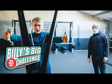 Billy gets training for his epic challenge! | Red Nose Day 2021