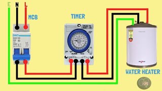 How to Connect an Automatic Water Heater Using a Timer/Connecting Automatic Water Heater with  Timer