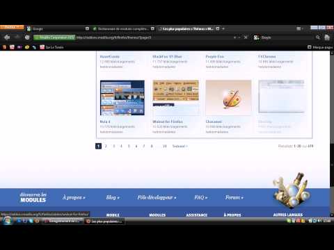 comment modifier theme firefox